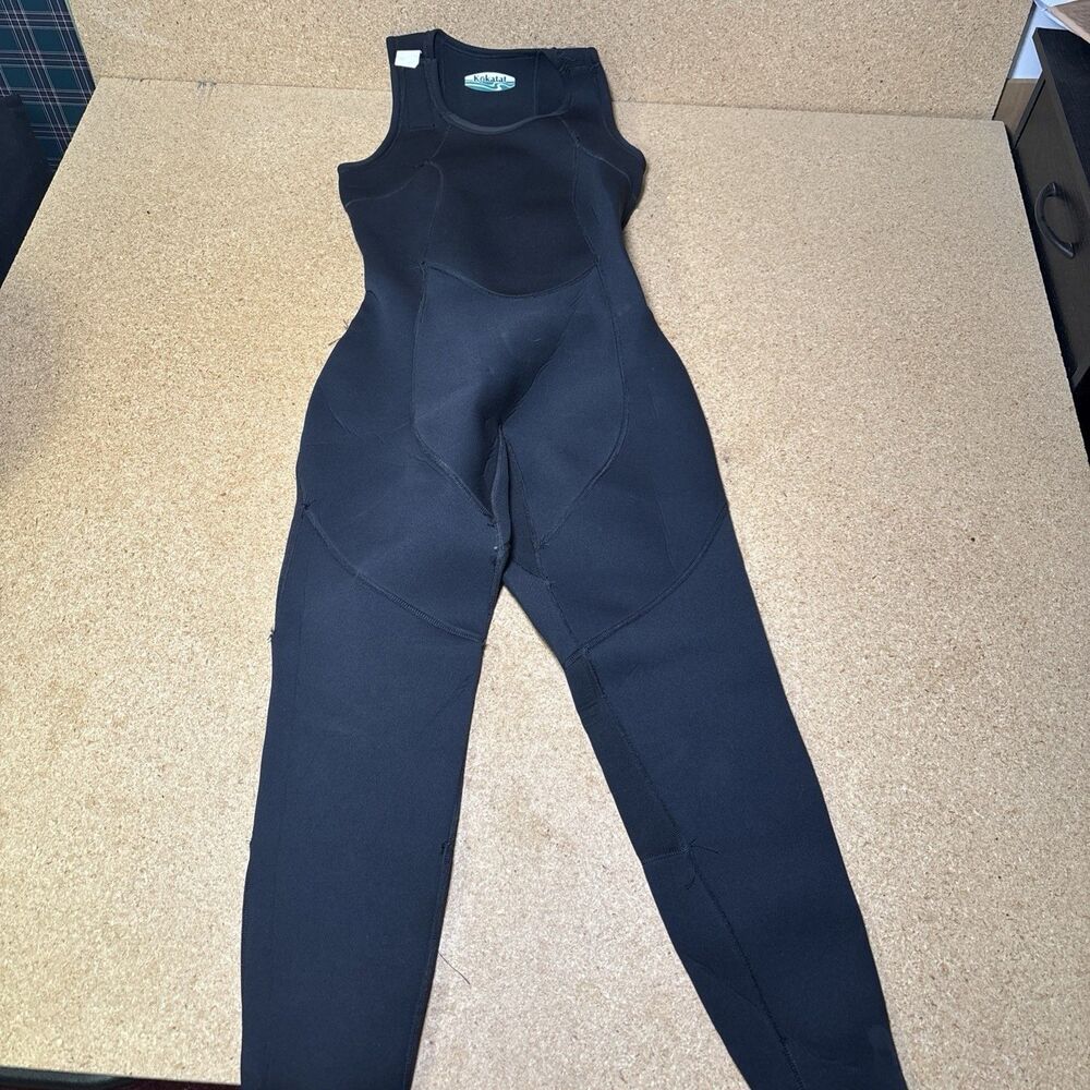 KOKATAT Black Warm Neoprene FARMER JANE SLEEVELESS WETSUIT Kayak Surf Women's M